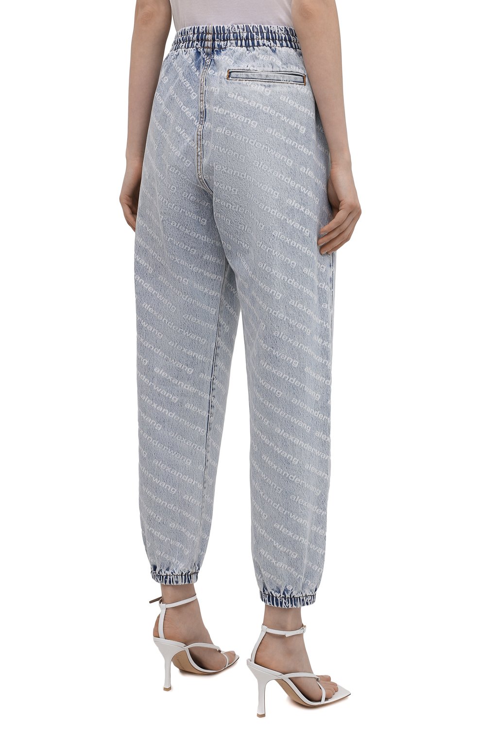 Джинсы ALEXANDER WANG голубого цвета по цене 57100 руб., арт. 4DC3214996, фото 4 Джинсы ALEXANDER WANG, арт. 4DC3214996, фото 4