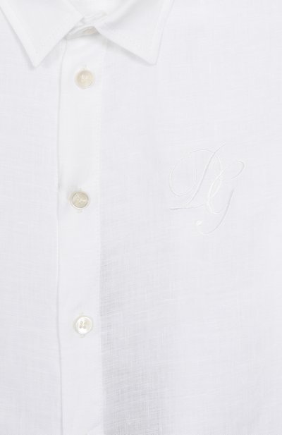 Льняная рубашка DOLCE & GABBANA, арт. L42S70/G7YEA/8-14, фото 3