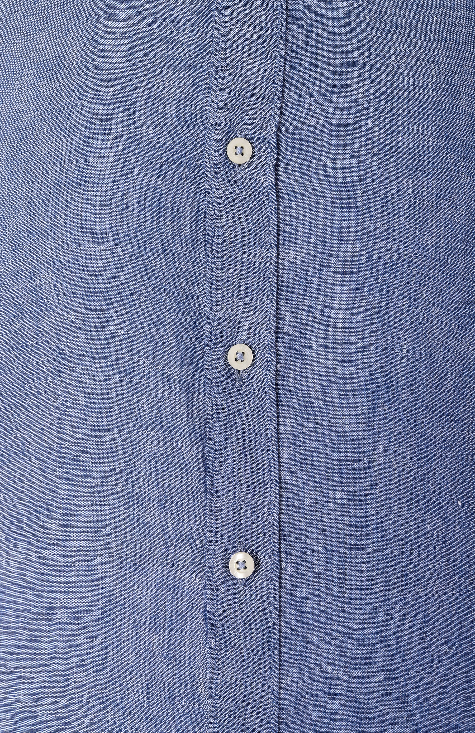 Рубашка изо льна и хлопка 120% LINO, арт. 32ALIM1311/D879/100, фото 6