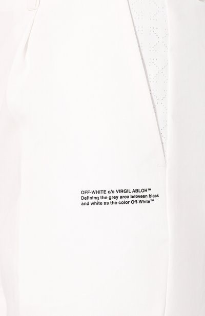 Хлопковые шорты OFF-WHITE, арт. 0WCB027R20H360680100, фото 5
