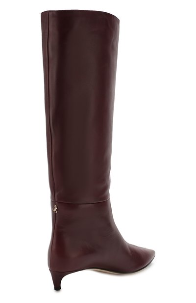 Кожаные сапоги maxima 35 JIMMY CHOO, арт. MAXIMA 35/CLF, фото 4