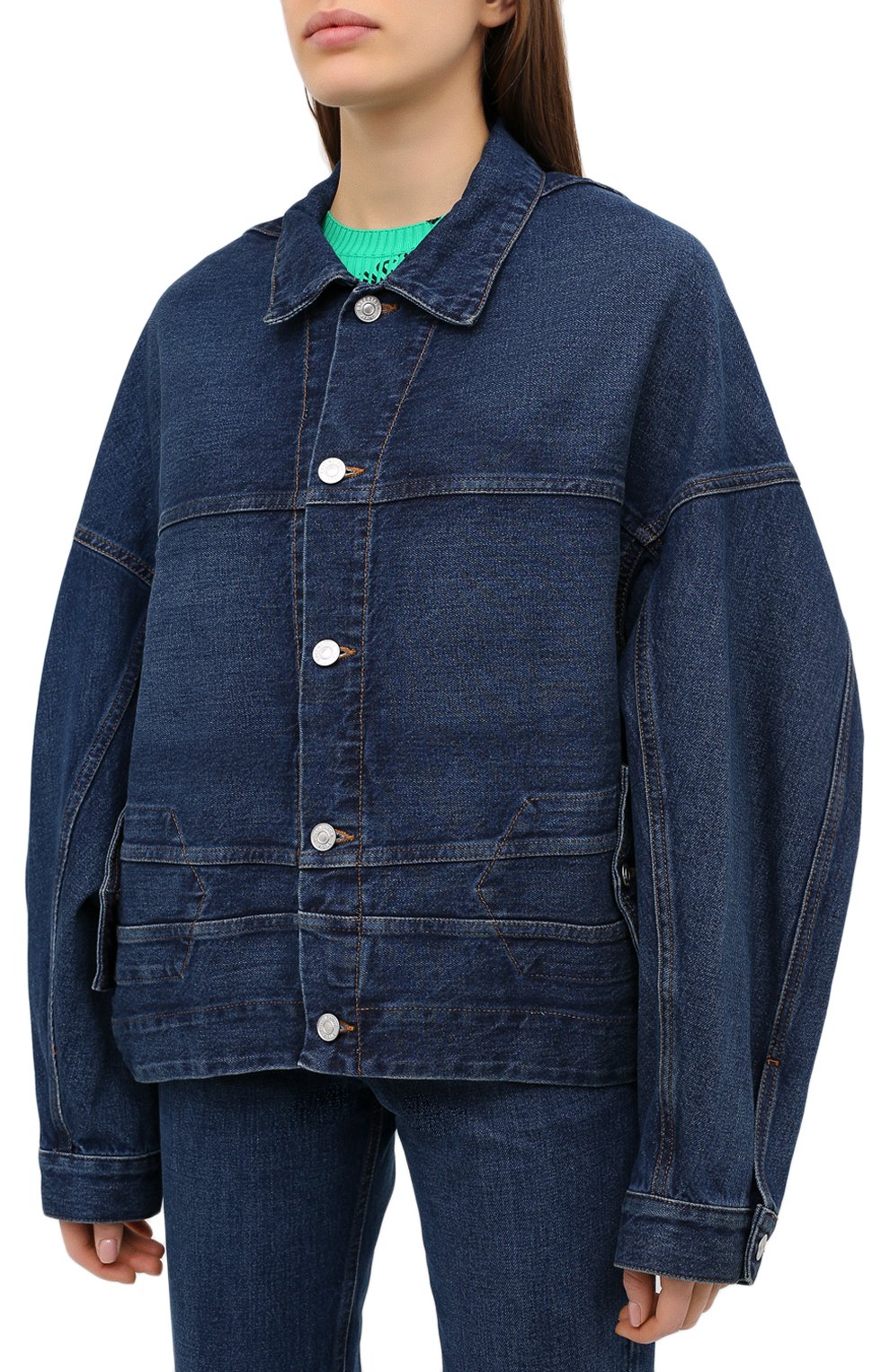 Джинсовая куртка BALENCIAGA, арт. 625989/TDW14, фото 4
