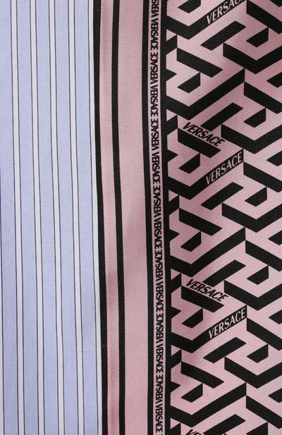 Шелковая рубашка VERSACE разноцветного цвета по цене 152000 руб., арт. 1003976/1A02884, фото 5 Шелковая рубашка VERSACE, арт. 1003976/1A02884, фото 5