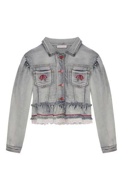 Джинсовая куртка MONNALISA, арт. 19E104NP