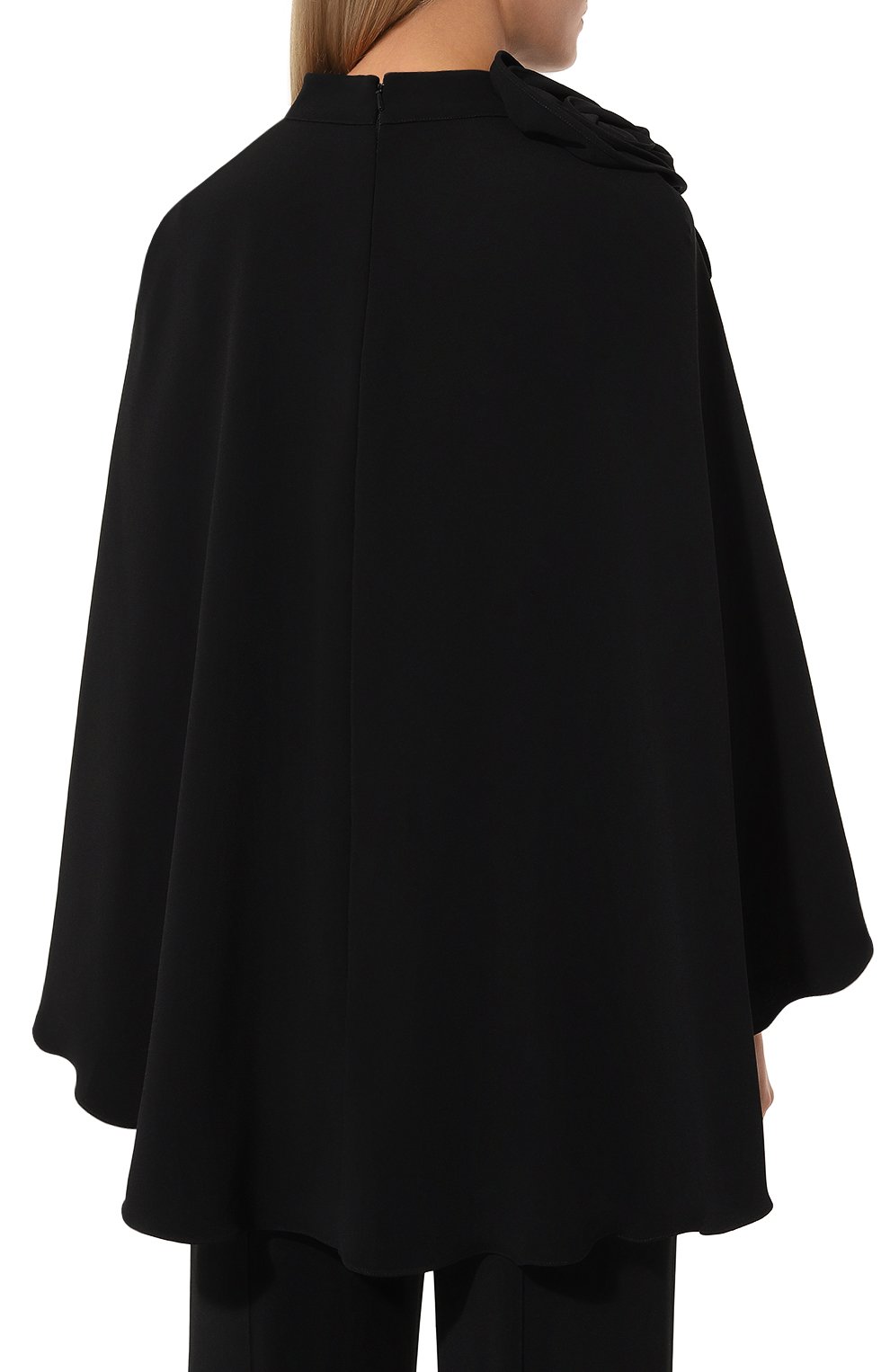 Блузка из шелка и  хлопка ELIE SAAB, арт. T0126, фото 4