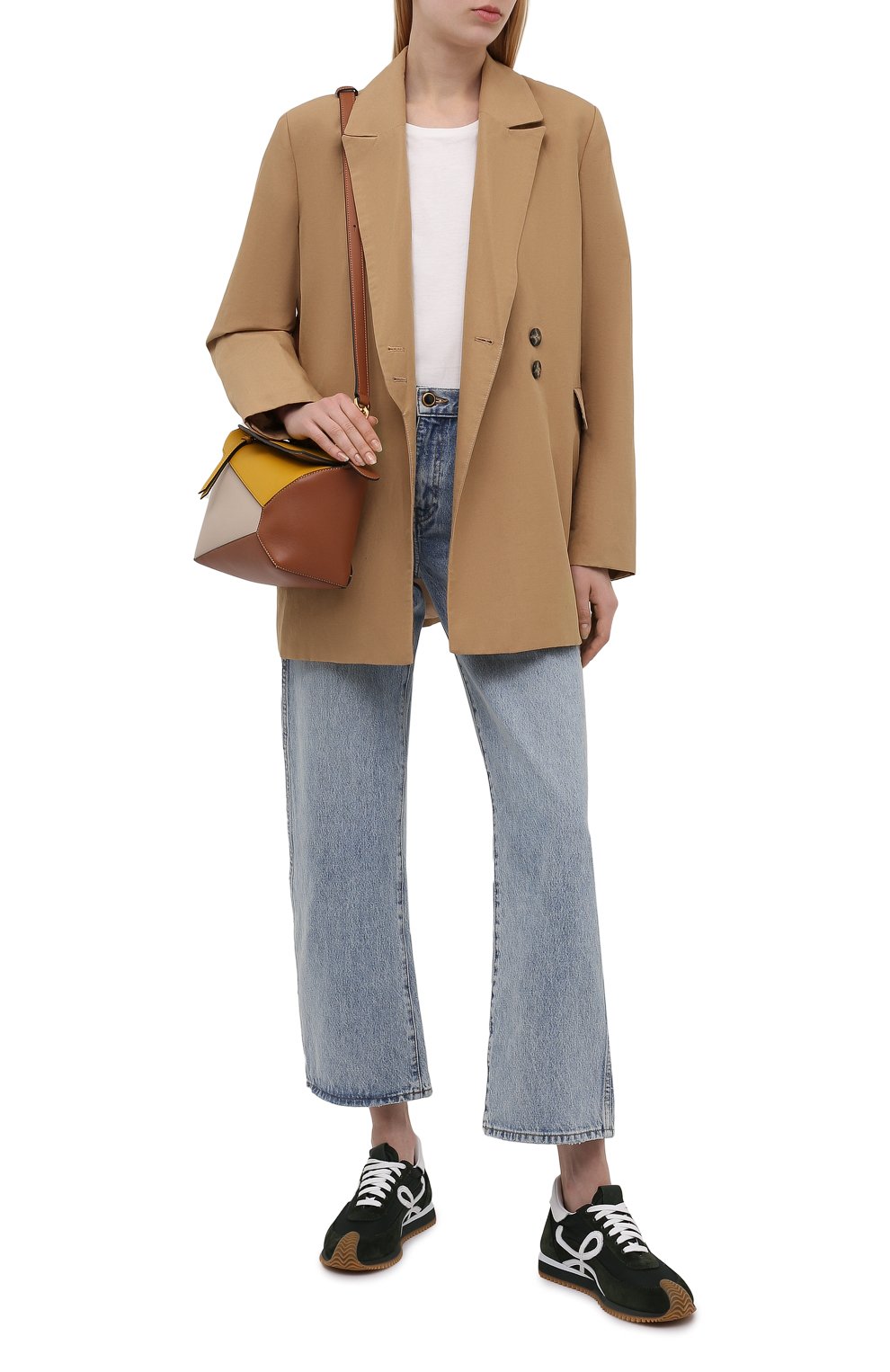 Комбинированные кроссовки flow runner LOEWE, арт. L815282X49, фото 2