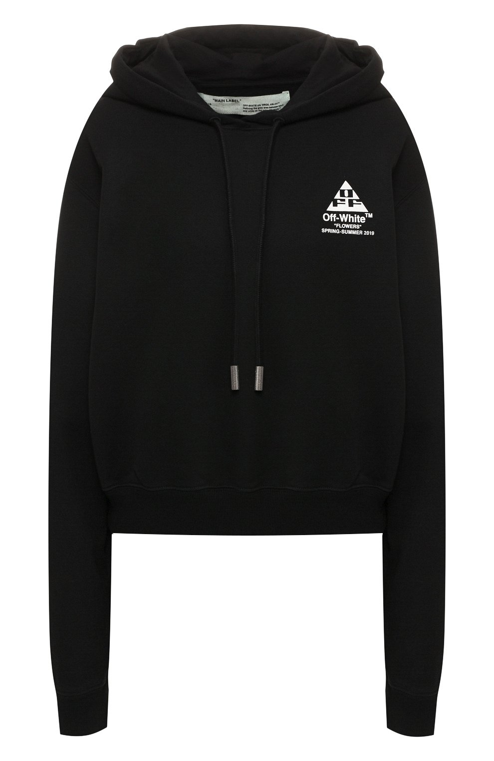 Хлопковое худи OFF-WHITE, арт. 0WBB016R190030431001, фото 1