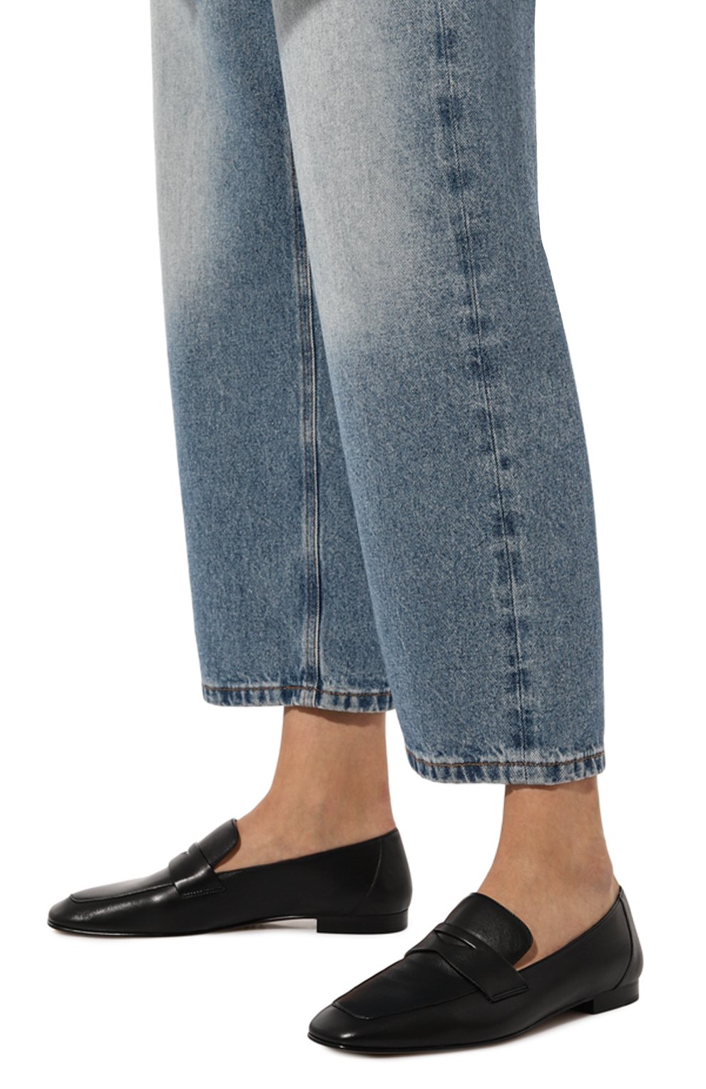 Кожаные пенни-лоферы LE MONDE BERYL, арт. SL0-LEA-PBL, фото 3