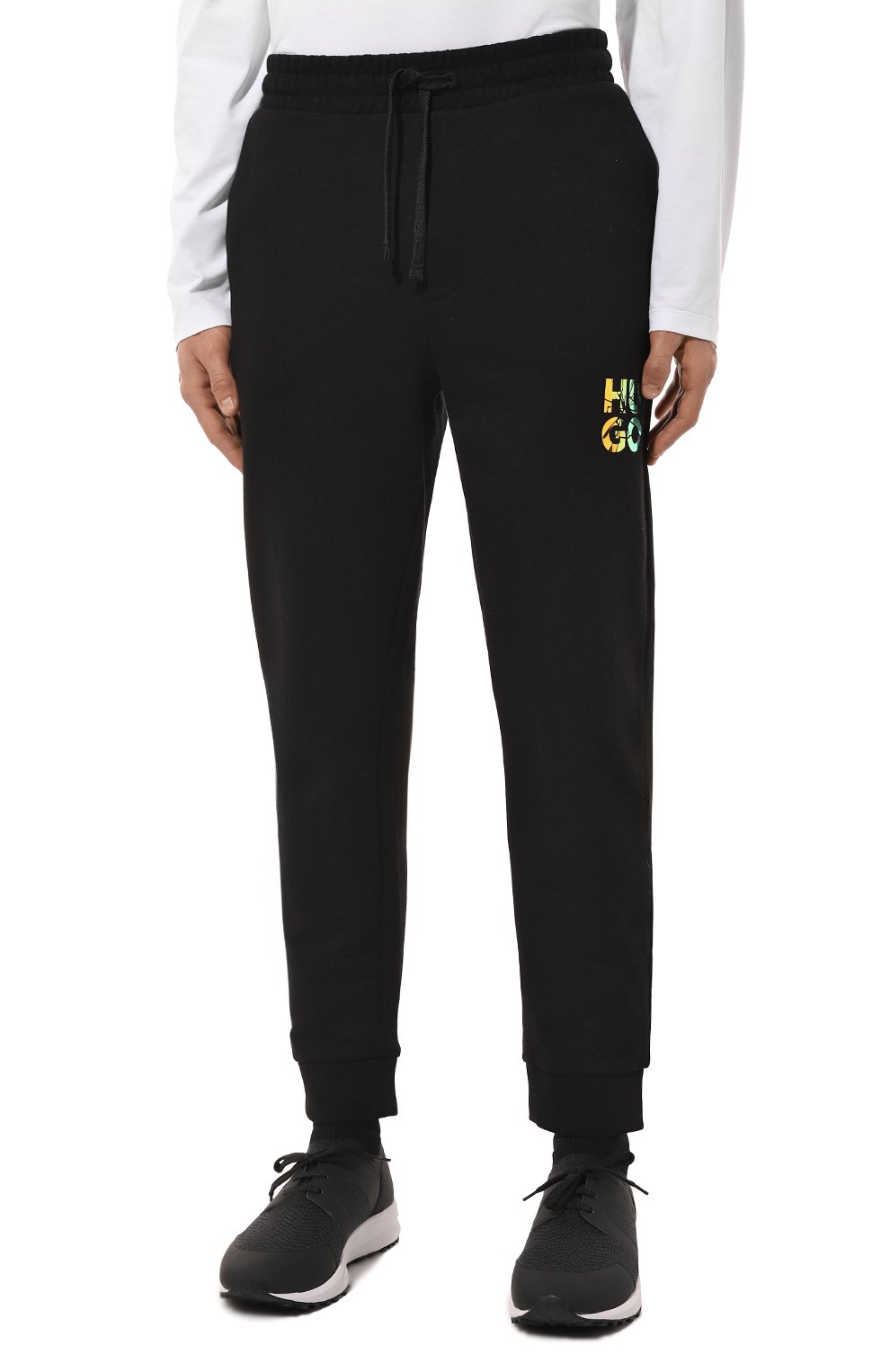 Хлопковые джоггеры HUGO, арт. 50522127, фото 3