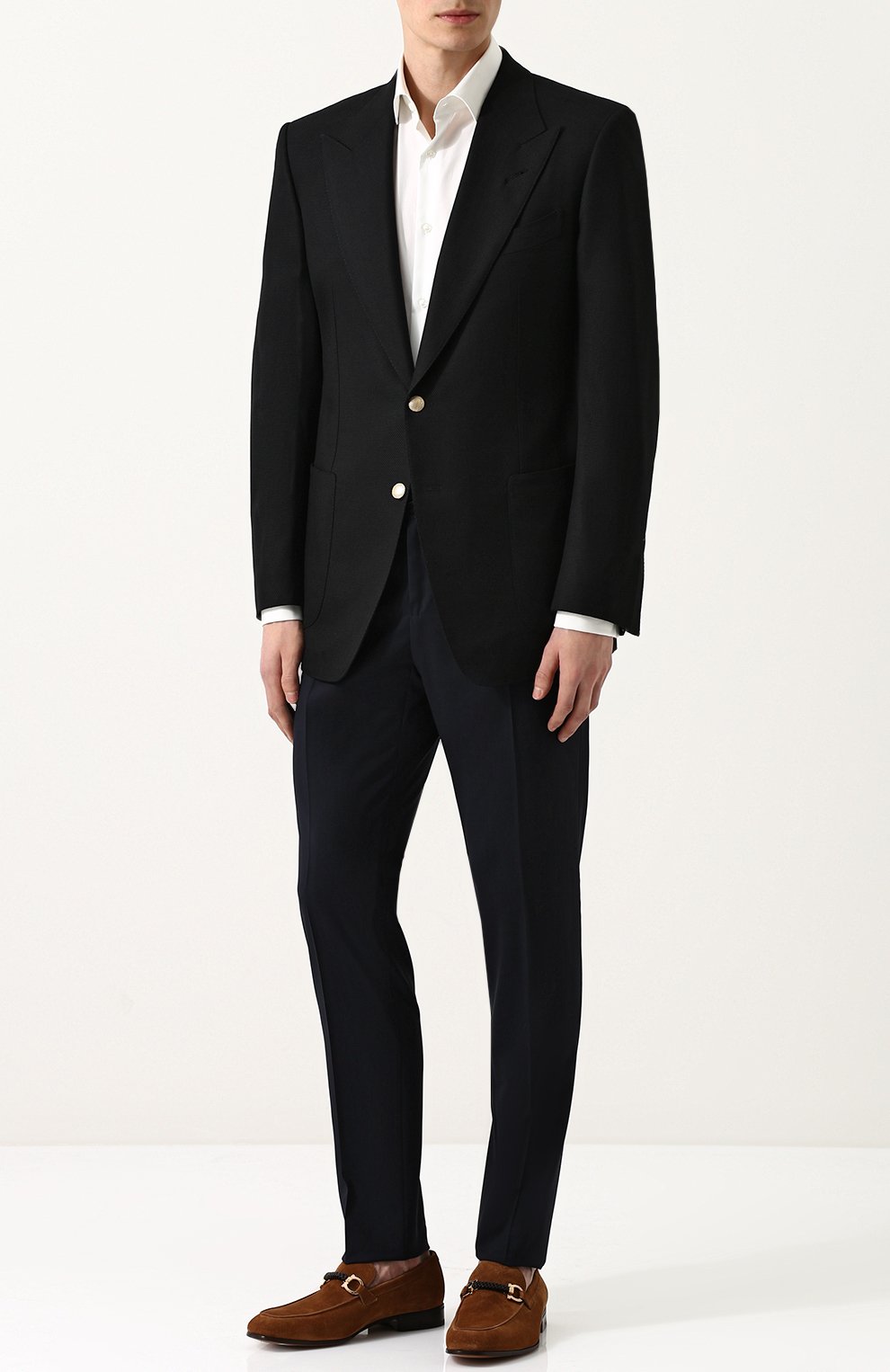 Однобортный шерстяной пиджак TOM FORD, арт. 350R20/15HA40, фото 2