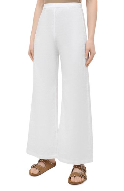 Льняные брюки FAITHFULL THE BRAND, арт. FF1683-WHT, фото 3