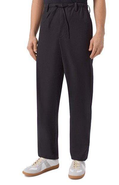 Брюки из хлопка и шерсти DRIES VAN NOTEN, арт. 020906/3302, фото 3