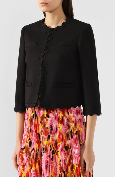 Хлопковый жакет REDVALENTINO, арт. RR0CEA40/3M7, фото 3