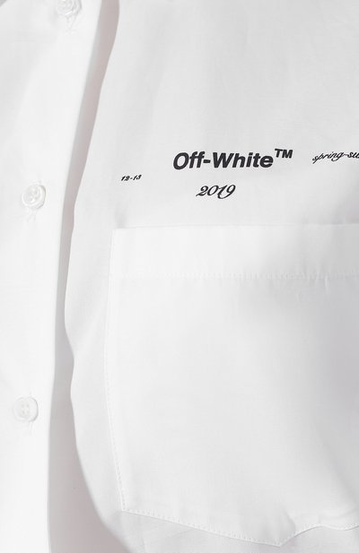 Хлопковая рубашка OFF-WHITE, арт. 0WGA055S197440450110, фото 5