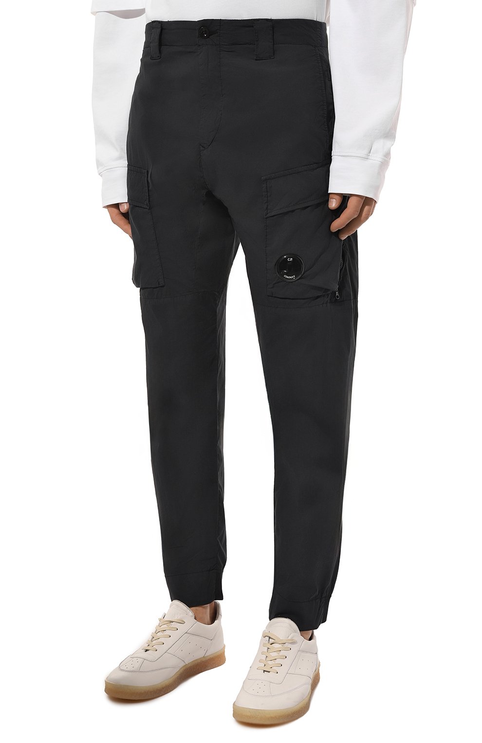 Брюки-карго C.P. COMPANY темно-синего цвета по цене 35000 руб., арт. 16CMPA294A006439G, фото 3 Брюки-карго C.P. COMPANY, арт. 16CMPA294A006439G, фото 3