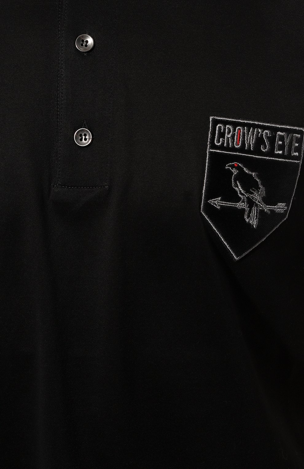 Хлопковое поло CROW’S EYE, арт. L.E. 1, фото 5