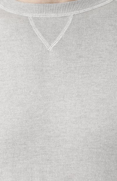 Джемпер тонкой вязки из смеси шелка и кашемира LORO PIANA, арт. FAI0855, фото 5