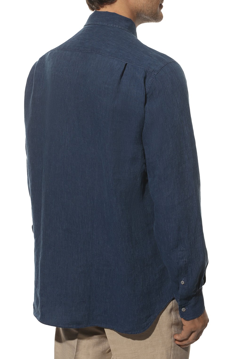 Льняная рубашка LORO PIANA, арт. FAM1826, фото 4