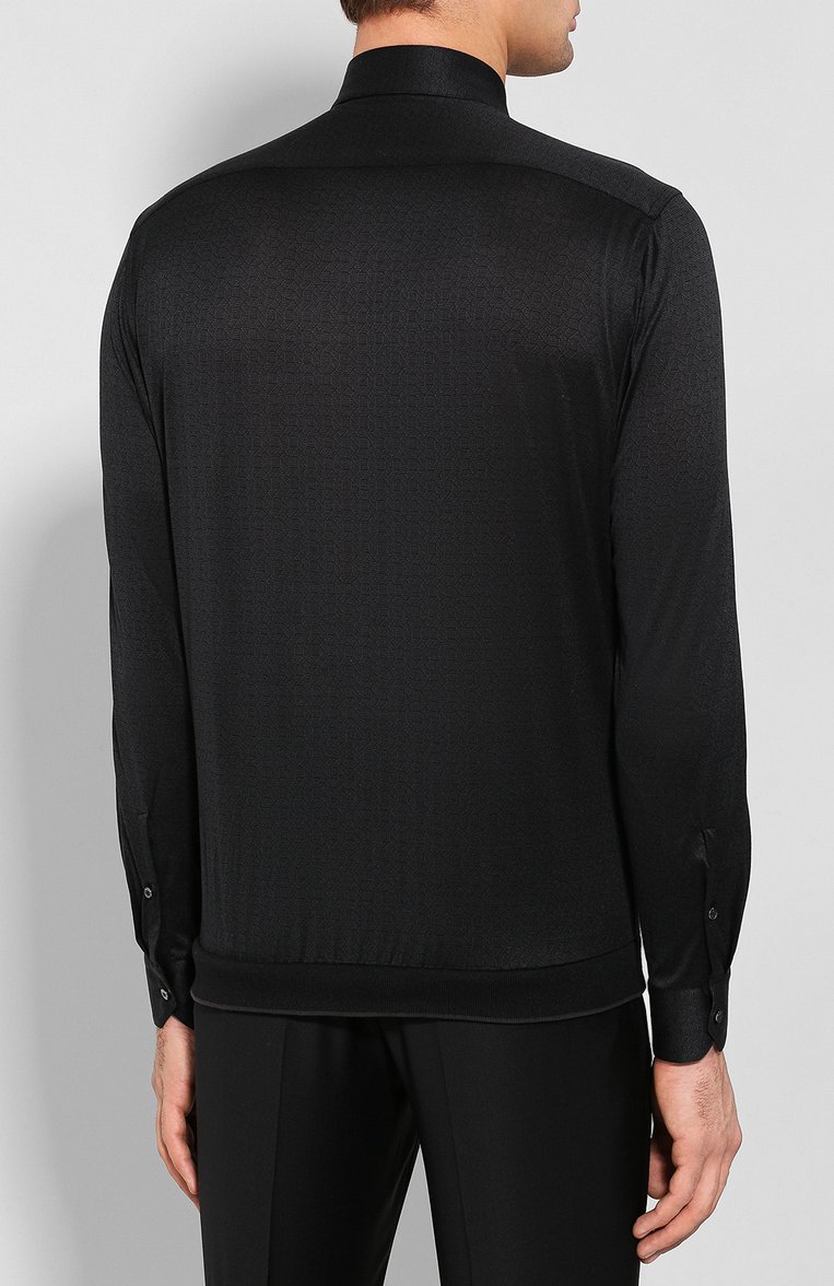 Хлопковая рубашка ZILLI, арт. MFS-MERCU-56053/RJ01, фото 4