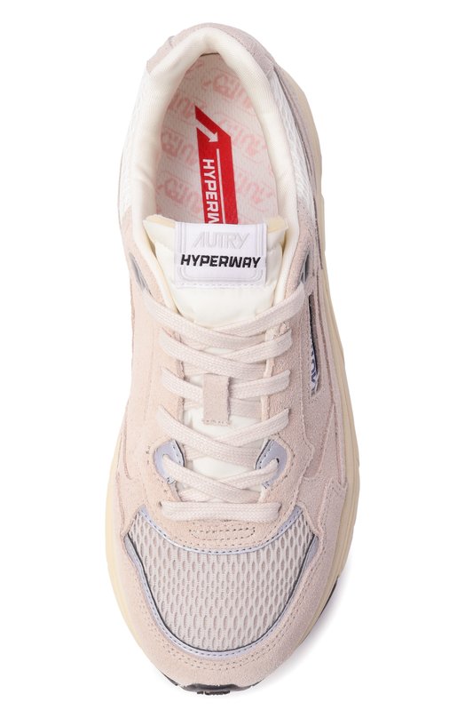 Замшевые кроссовки Hyperway Autry A1UNHYLWUM19 Бежевый  A1UNHYLWUM19 Фото 6