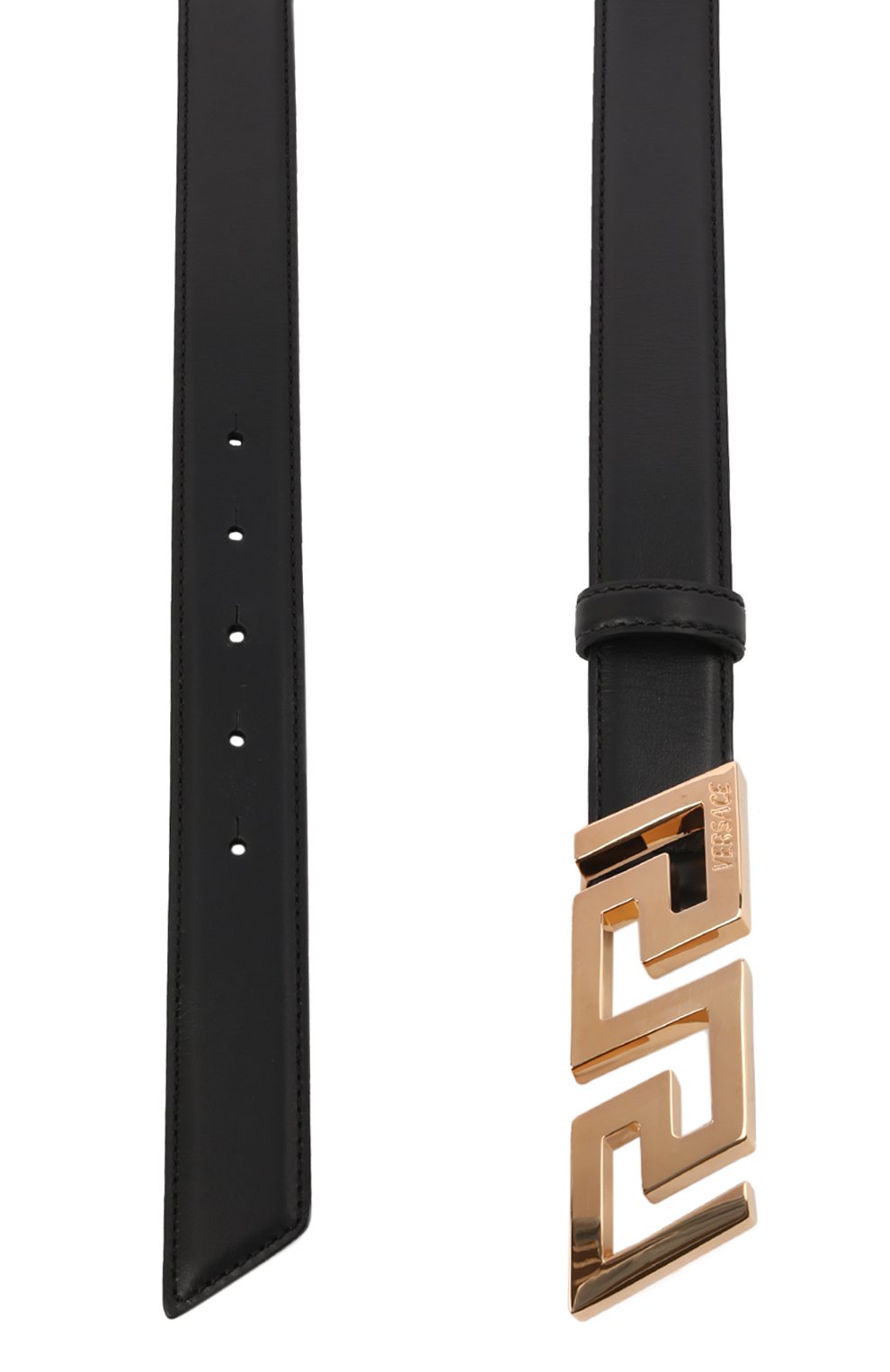 Кожаный ремень VERSACE черного цвета по цене 44250 руб., арт. 1002237/DVTP1, фото 3 Кожаный ремень VERSACE, арт. 1002237/DVTP1, фото 3