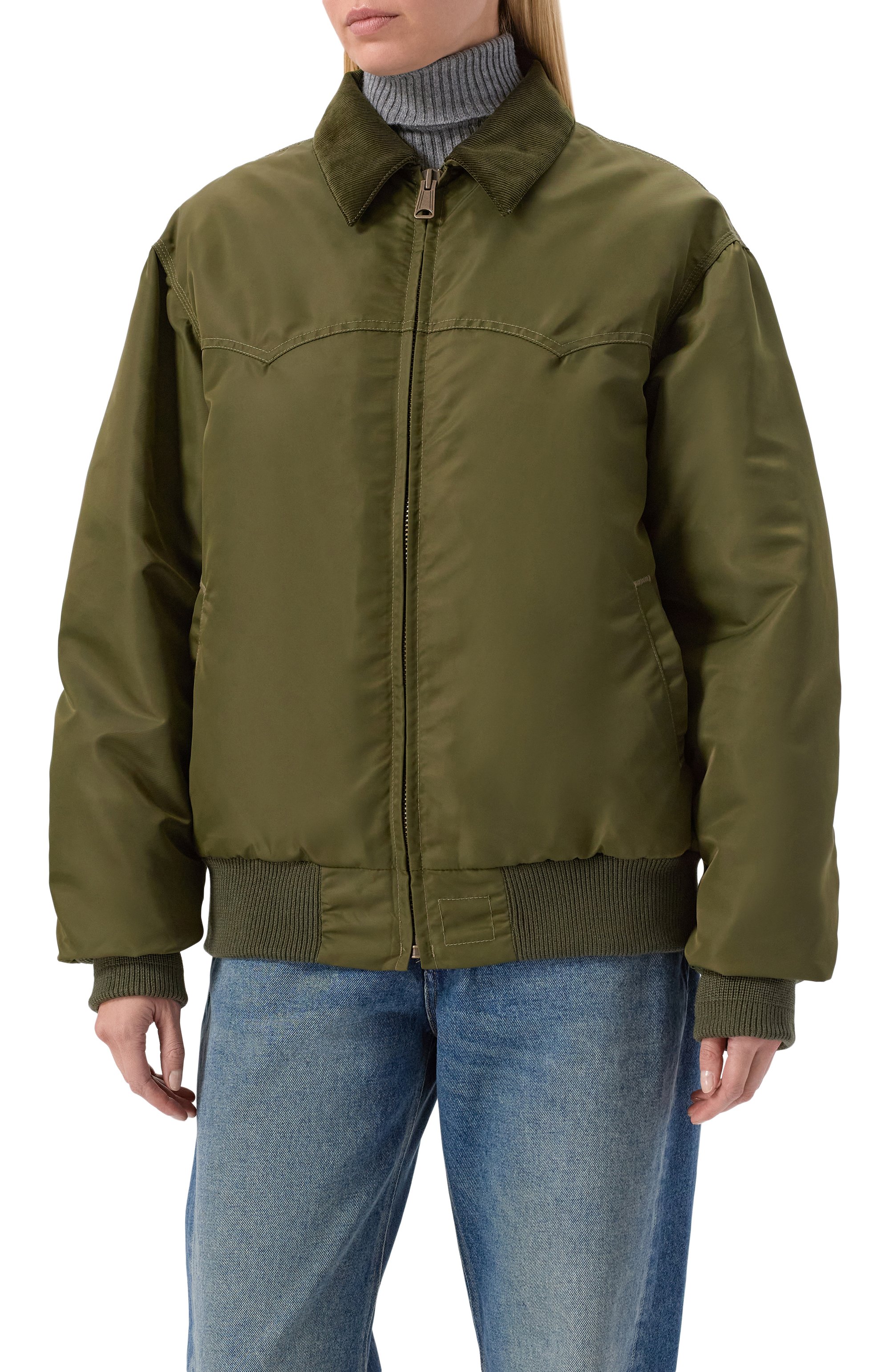 Утепленный бомбер MAISON MARGIELA, арт. S67AM0106/M35662, фото 3