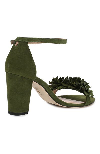 Замшевые босоножки STUART WEITZMAN, арт. S6137, фото 4