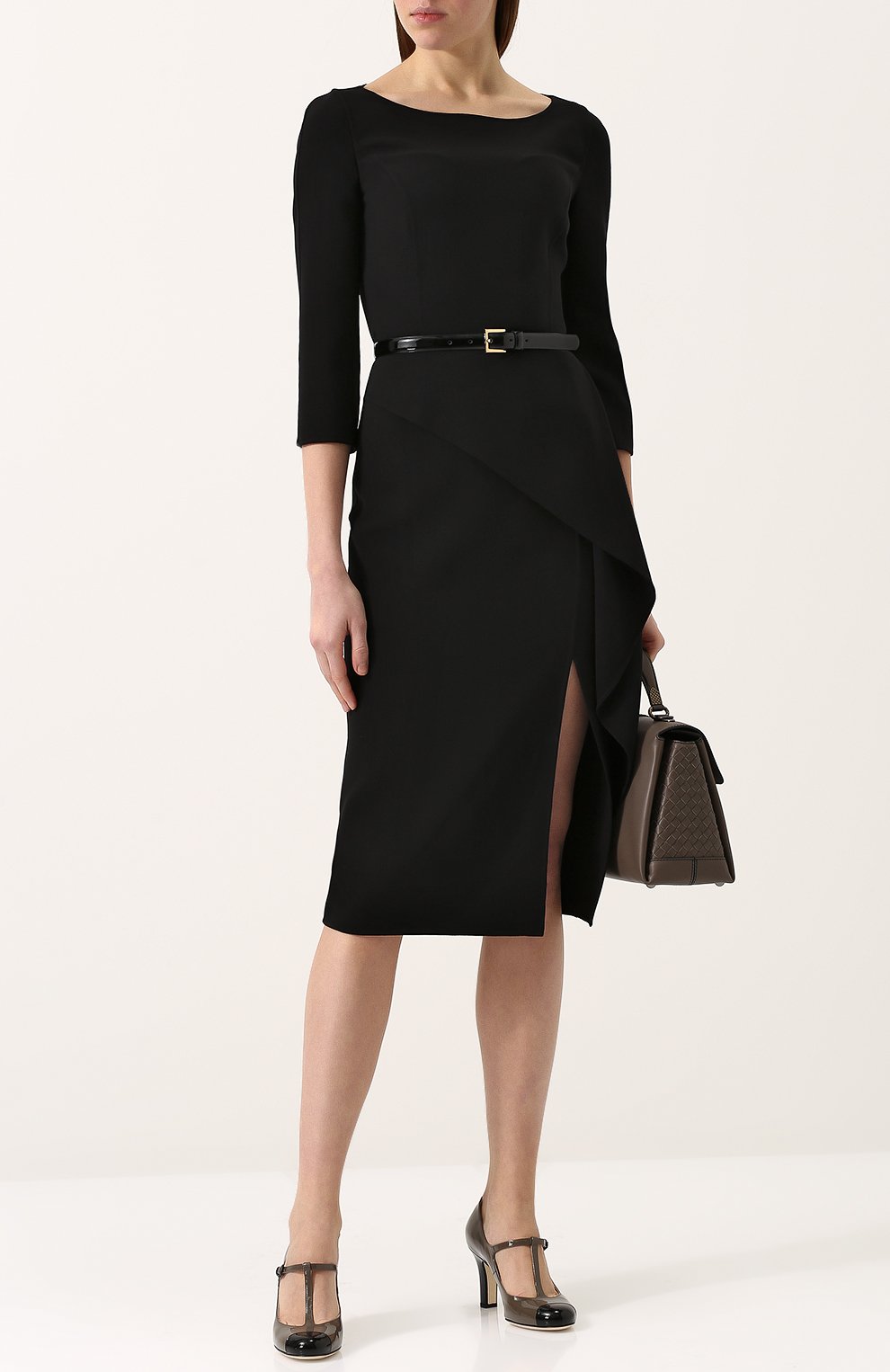 Лаковые туфли с ремешками BOTTEGA VENETA, арт. 496171/V0310, фото 2