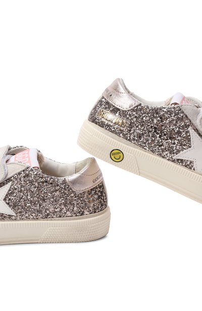 Кожаные кеды may GOLDEN GOOSE DELUXE BRAND, арт. GYF00598.F007433, фото 5