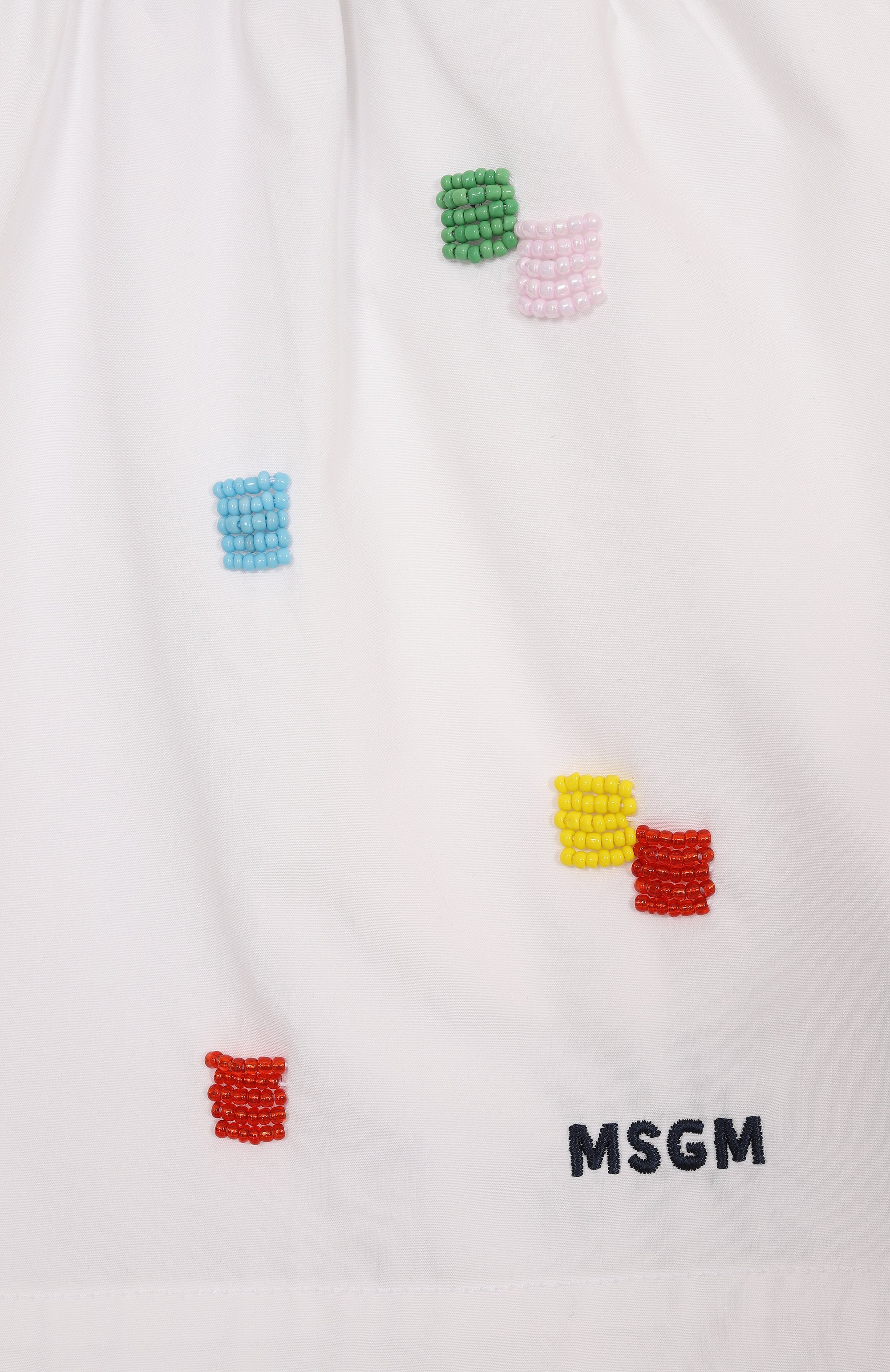 Хлопковые шорты MSGM KIDS, арт. S5MSJGSH232, фото 3