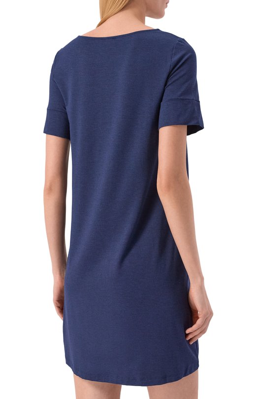 Сорочка из вискозы Hanro 074949 Синий  074949 Фото 3