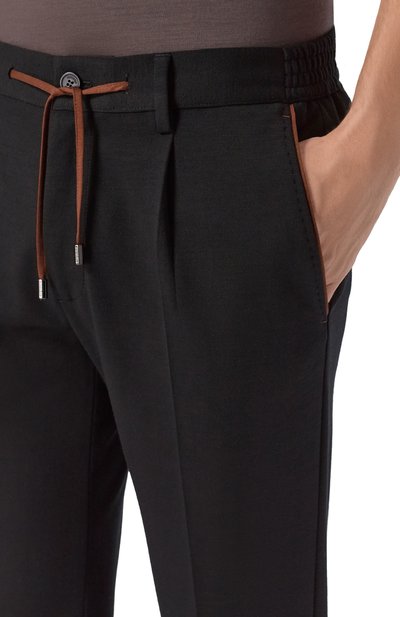 Шерстяные брюки STEFANO RICCI, арт. M1T5300111/W0001D, фото 5