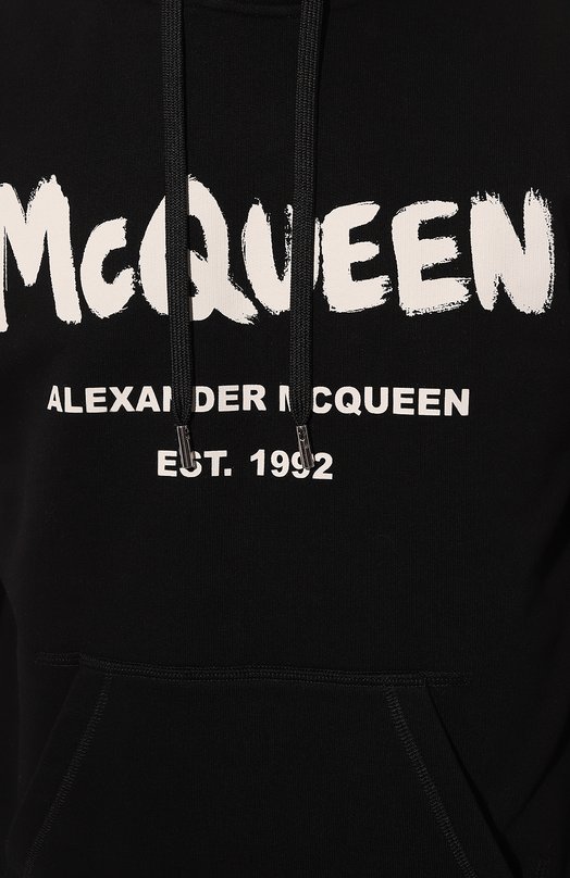 фото Хлопковое худи alexander mcqueen