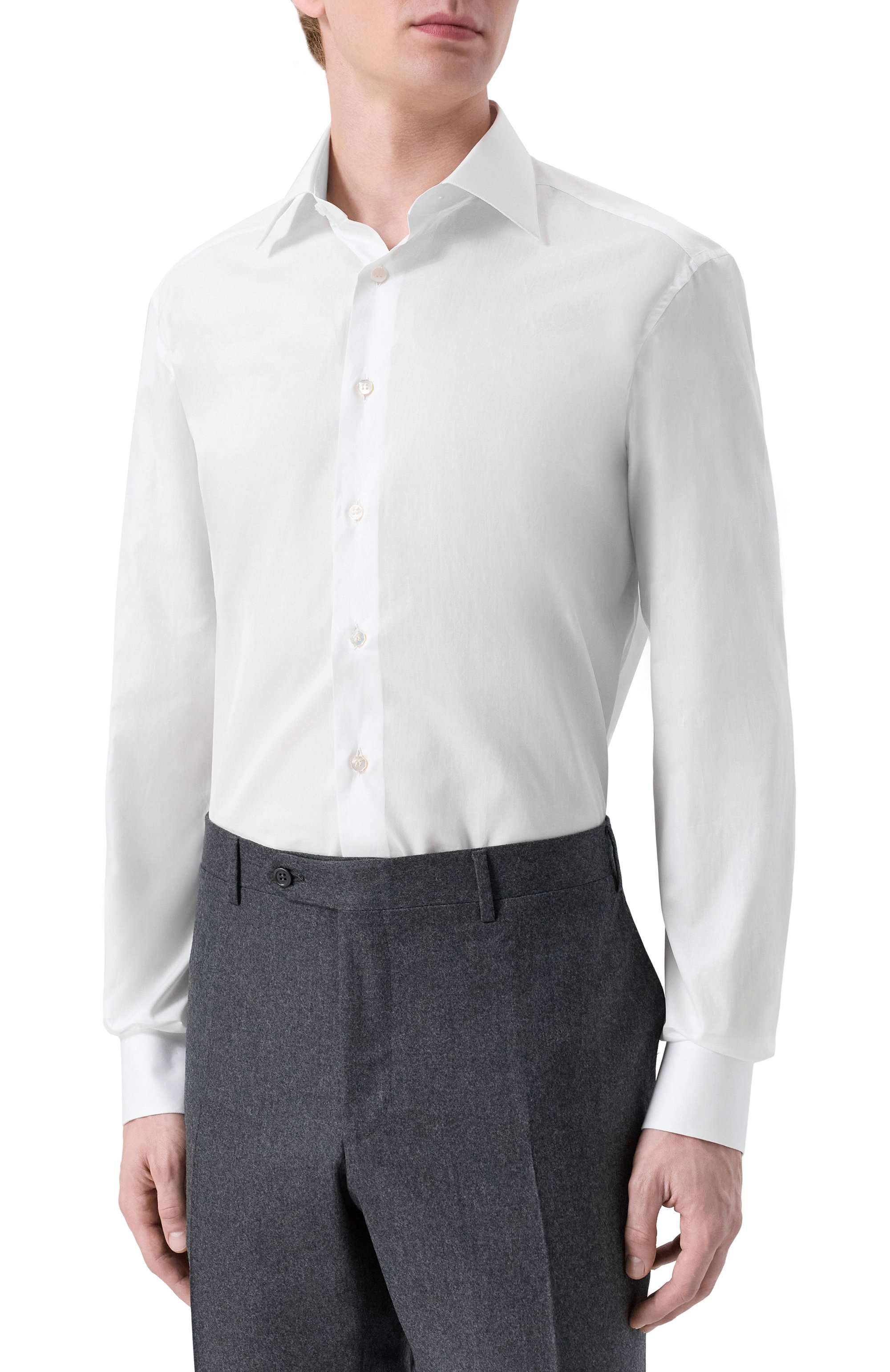 Хлопковая сорочка STEFANO RICCI, арт. MC003678/BZ1752, фото 3