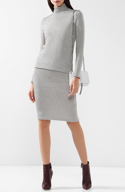 Вязаная юбка-карандаш из смеси кашемира и вискозы RALPH LAUREN, арт. 290720018, фото 2