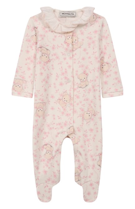 Хлопковый комбинезон MONNALISA, арт. 35F206