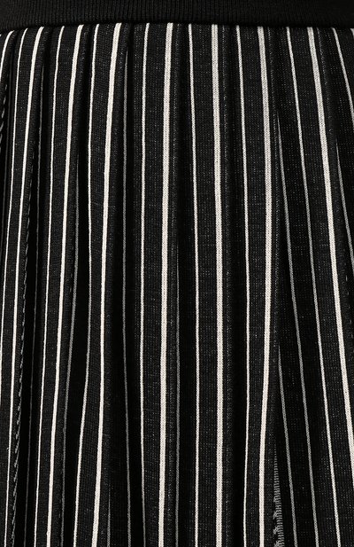 Шерстяная юбка AKIRA NAKA черно-белого цвета по цене 48950 руб., арт. AW1953-BK0W, фото 5 Шерстяная юбка AKIRA NAKA, арт. AW1953-BK0W, фото 5