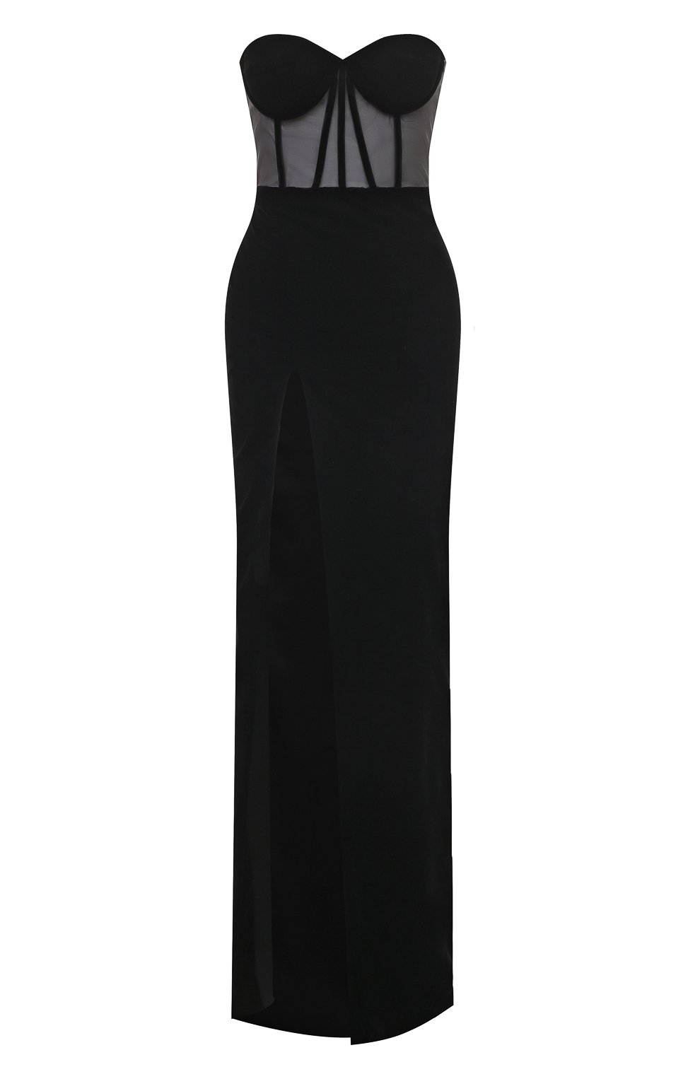 Платье из вискозы KAMILLA PURSHIE черного цвета по цене 200000 руб., арт. KP2024/13, фото 1 Платье из вискозы KAMILLA PURSHIE, арт. KP2024/13, фото 1