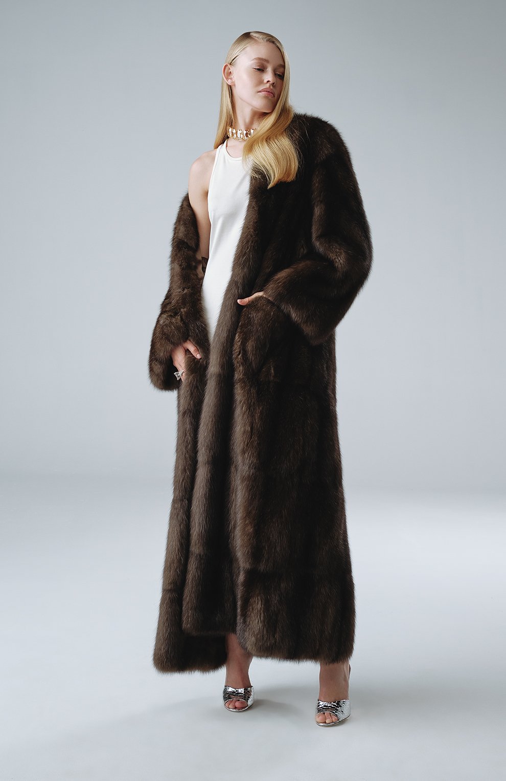 Платье из вискозы BORNE BOURGEOIS, арт. SW-DR-BO-2008, фото 6