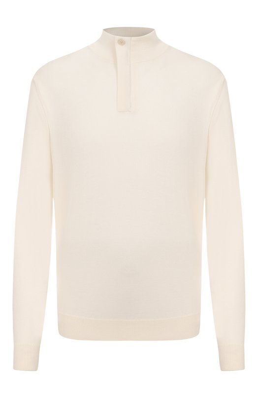 Шерстяной джемпер Daniele Fiesoli DF9046 Кремовый DF9046