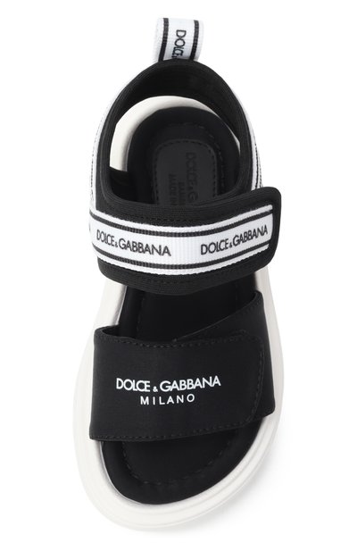 Текстильные сандалии DOLCE & GABBANA, арт. DL0082/AS000, фото 4