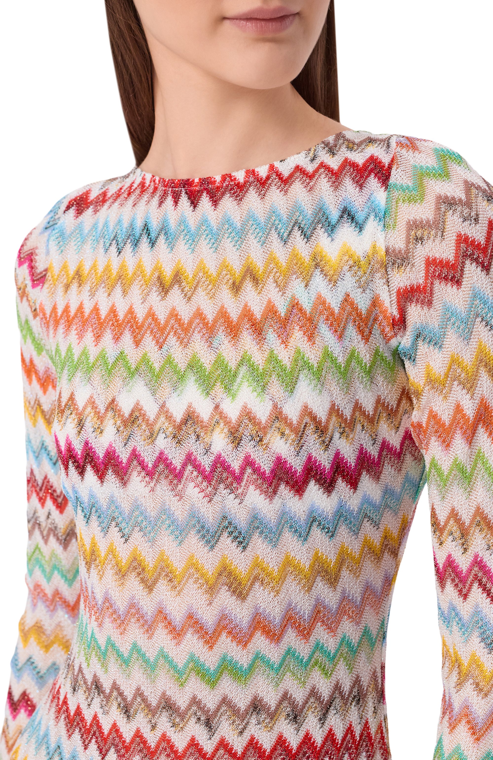 Платье из вискозы MISSONI, арт. MC26SQ03/BR014J, фото 4