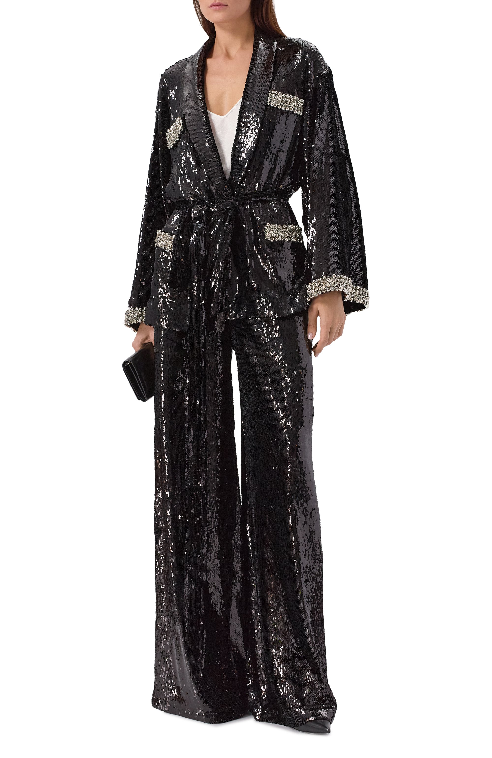 Жакет с отделкой пайетками ZUHAIR MURAD, арт. PTU25035/EMSE013, фото 2