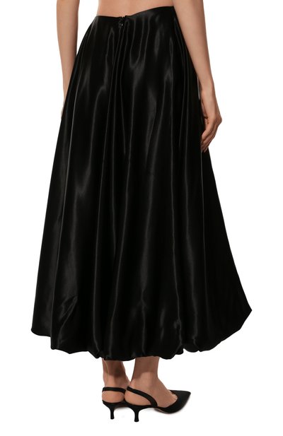 Юбка из вискозы и шелка PERVERT черного цвета по цене 60000 руб., арт. PE22/SK202/60-04, фото 4 Юбка из вискозы и шелка PERVERT, арт. PE22/SK202/60-04, фото 4