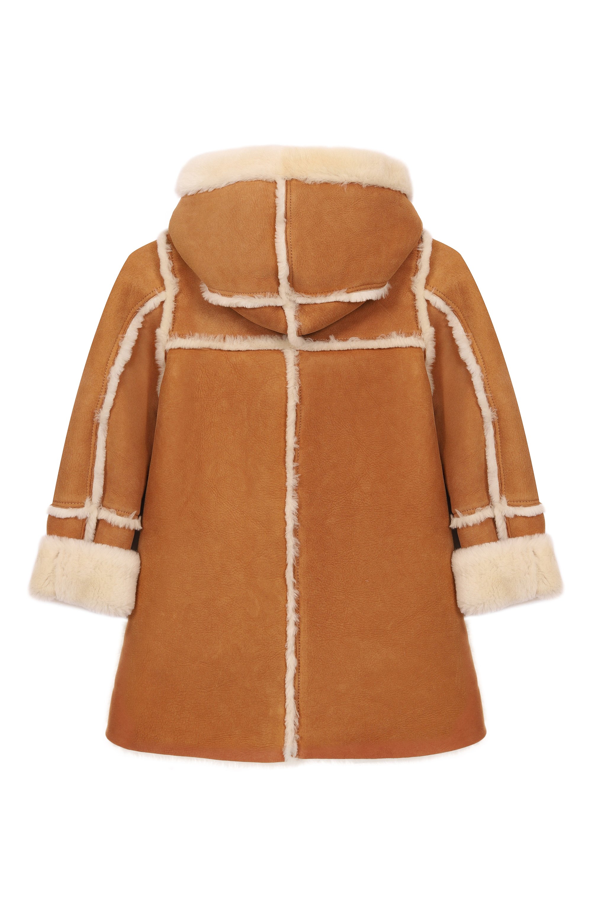 Дубленка из овчины VLASTA MOUNTAIN светло-коричневого цвета по цене 96550 руб., арт. RUSYA-K/SHEARLING MERIN0, фото 2 Дубленка из овчины VLASTA MOUNTAIN, арт. RUSYA-K/SHEARLING MERIN0, фото 2