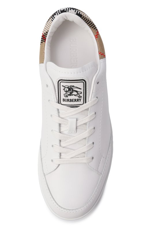 Комбинированные кеды Set Burberry 8118865 Белый  8118865 Фото 6