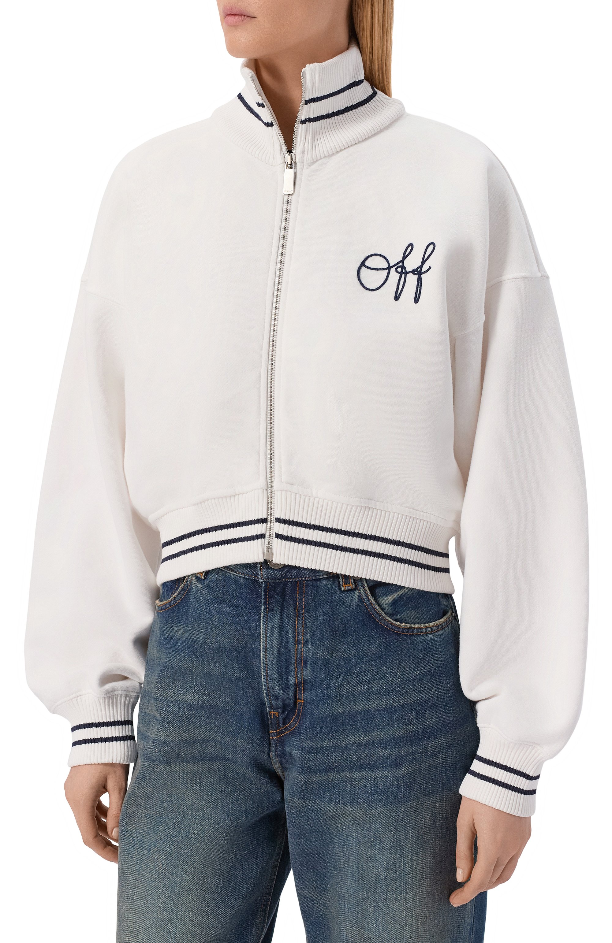 Хлопковая толстовка OFF-WHITE, арт. 0WBE008F25FLE001, фото 3