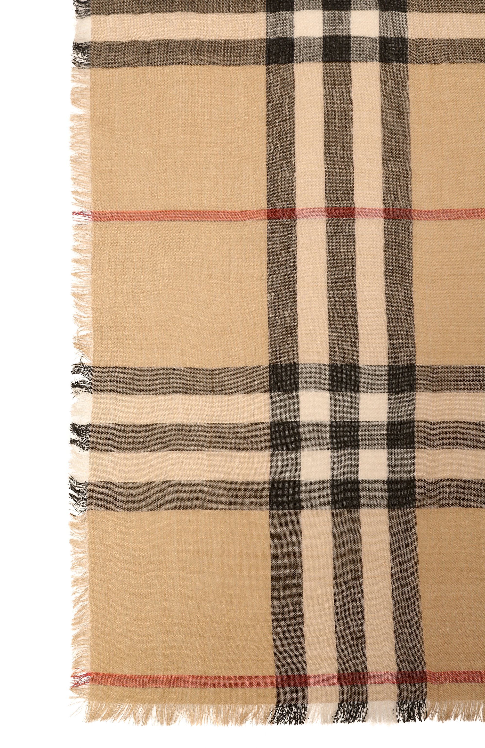 Шарф из шерсти и шелка BURBERRY, арт. 8097026, фото 4