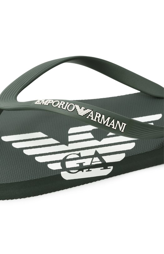 Шлепанцы Emporio Armani XVQS08/XN746 Хаки  XVQS08/XN746 Фото 7