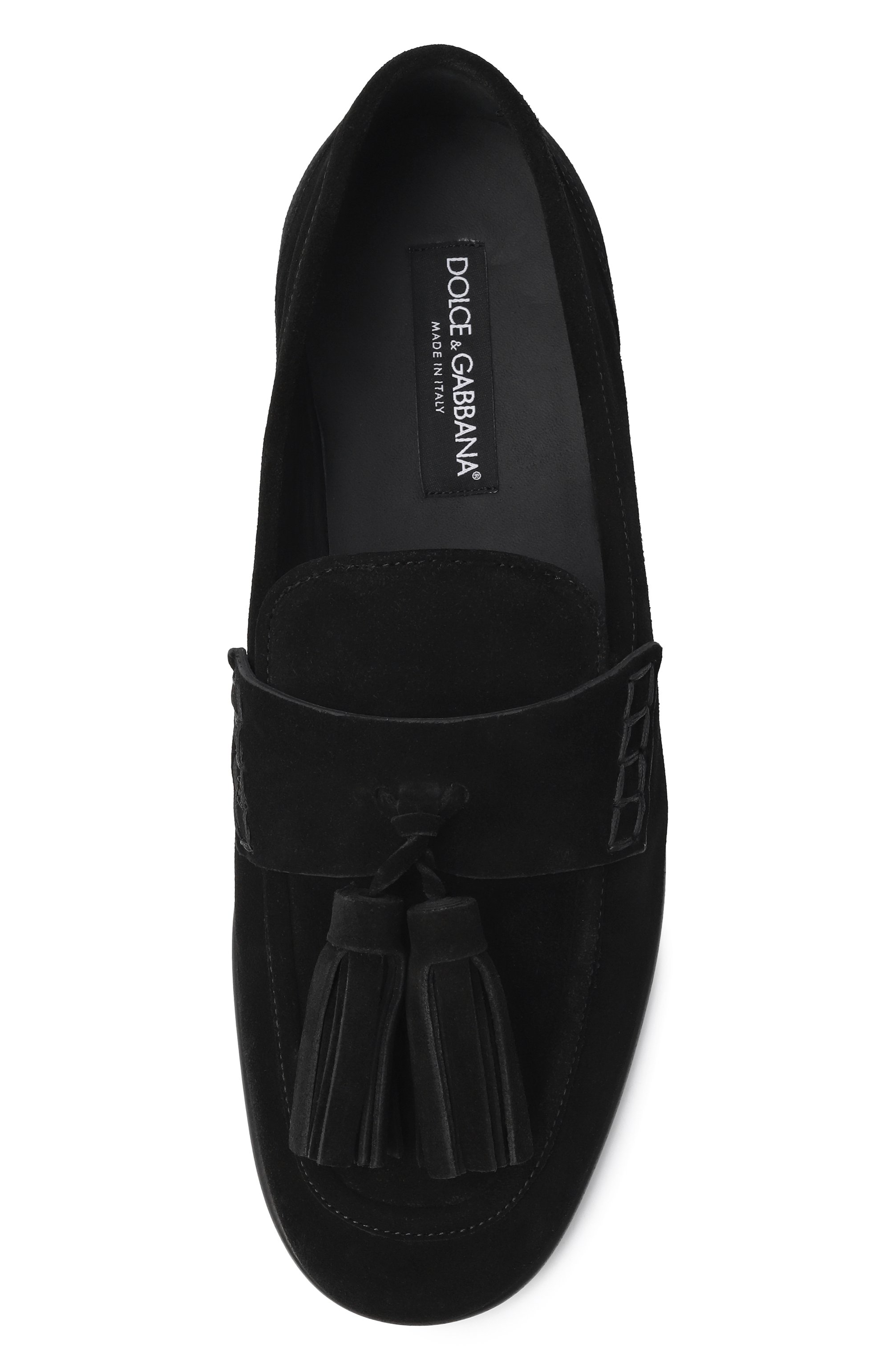 Замшевые лоферы DOLCE & GABBANA, арт. A50734/AT441, фото 5